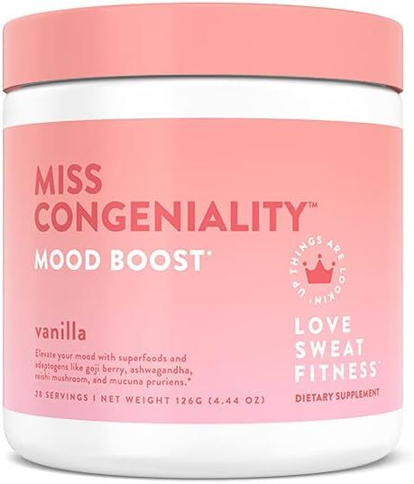 Miss Congeniality - Mood Boost - Vanilla - 28 Servings, Gluten Free, Non-GMO