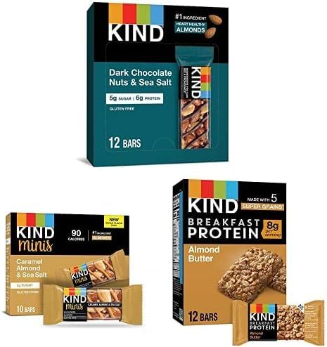 Bundle of KIND Bars, Dark Chocolate Nuts and Sea Salt