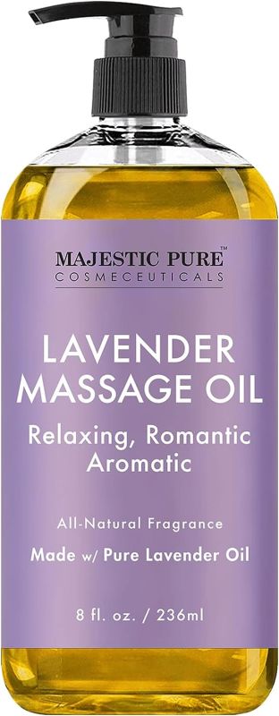 Lavender Massage Oil for Men and Women